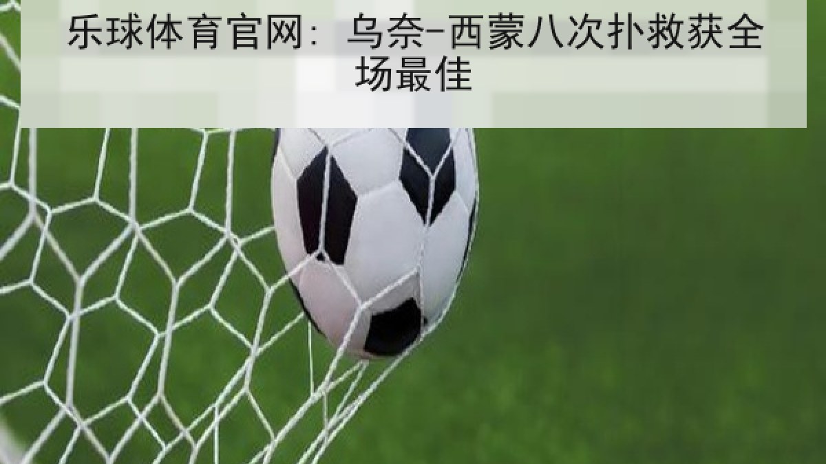 乐球体育官网: 乌奈-西蒙八次扑救获全场最佳